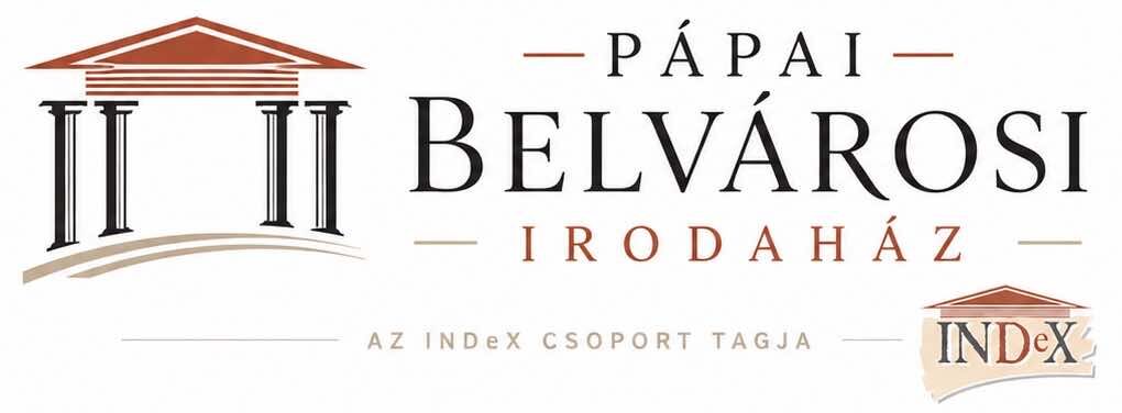 Pápai Belvárosi Irodaház – kiadó irodák Pápa belvárosában